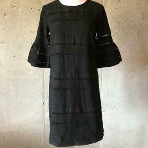 $118 JCrew Flutter Sleeve Shift Dress G1269